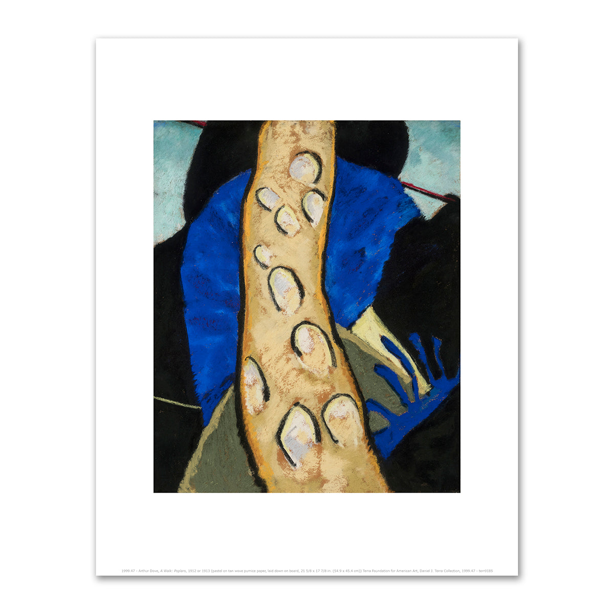 A Walk: Poplars by Arthur Dove