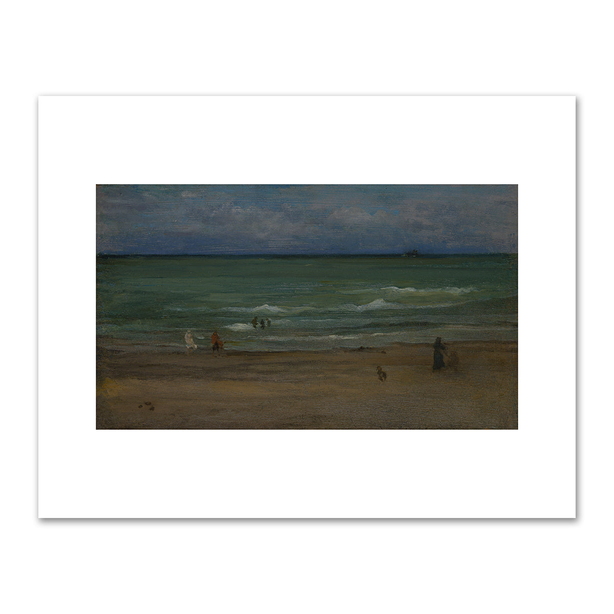 The Sea, Pourville by James Abbott McNeill Whistler