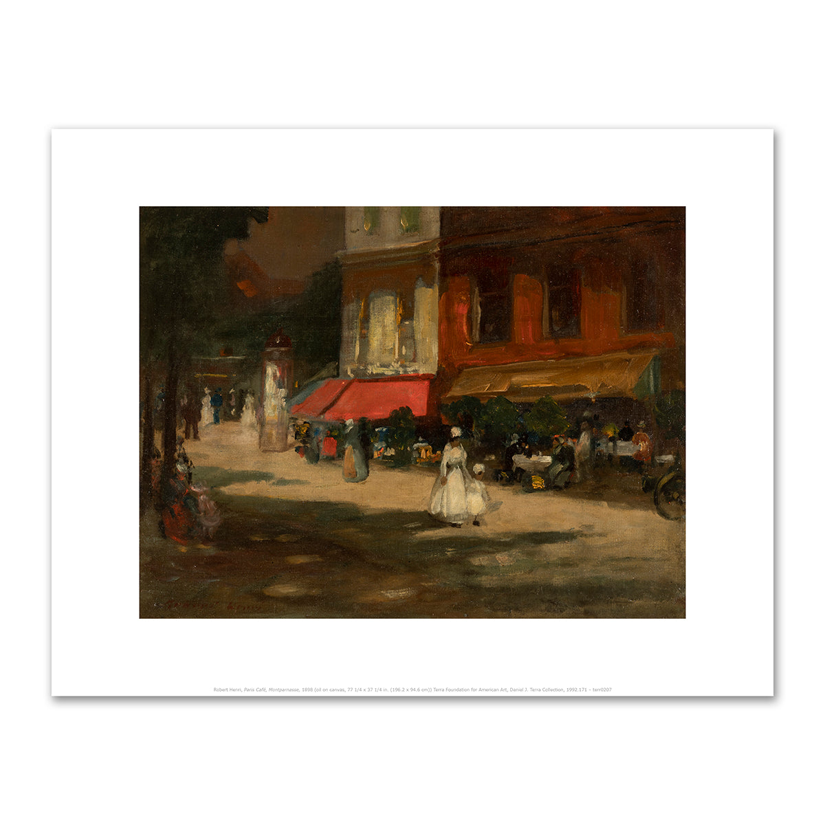 Paris CafÃ©, Montparnasse by Robert Henri