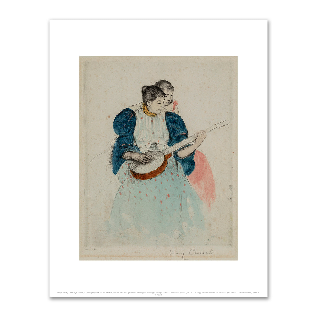The Banjo Lesson by Mary Cassatt