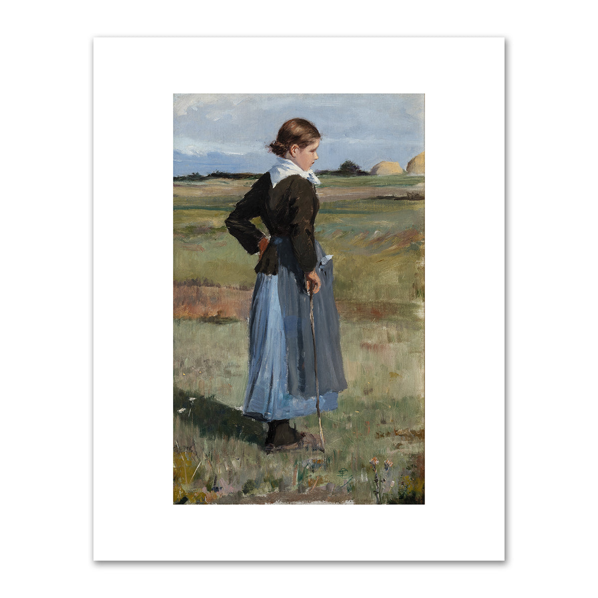 French Peasant Girl by Childe Hassam