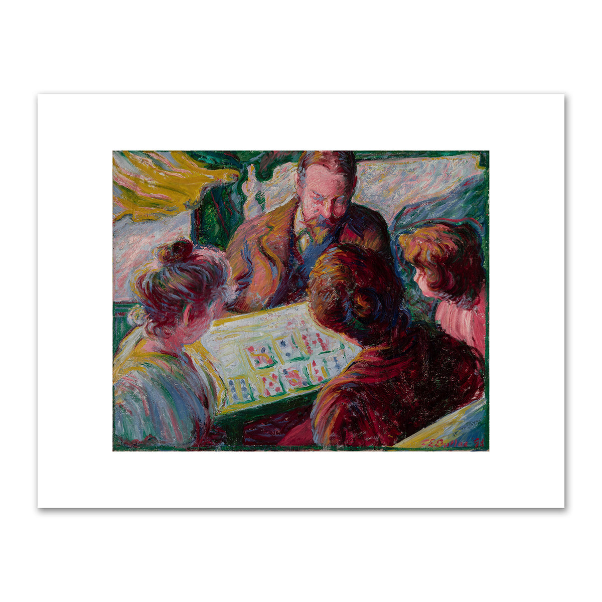 The Card Players by Theodore Earl Butler