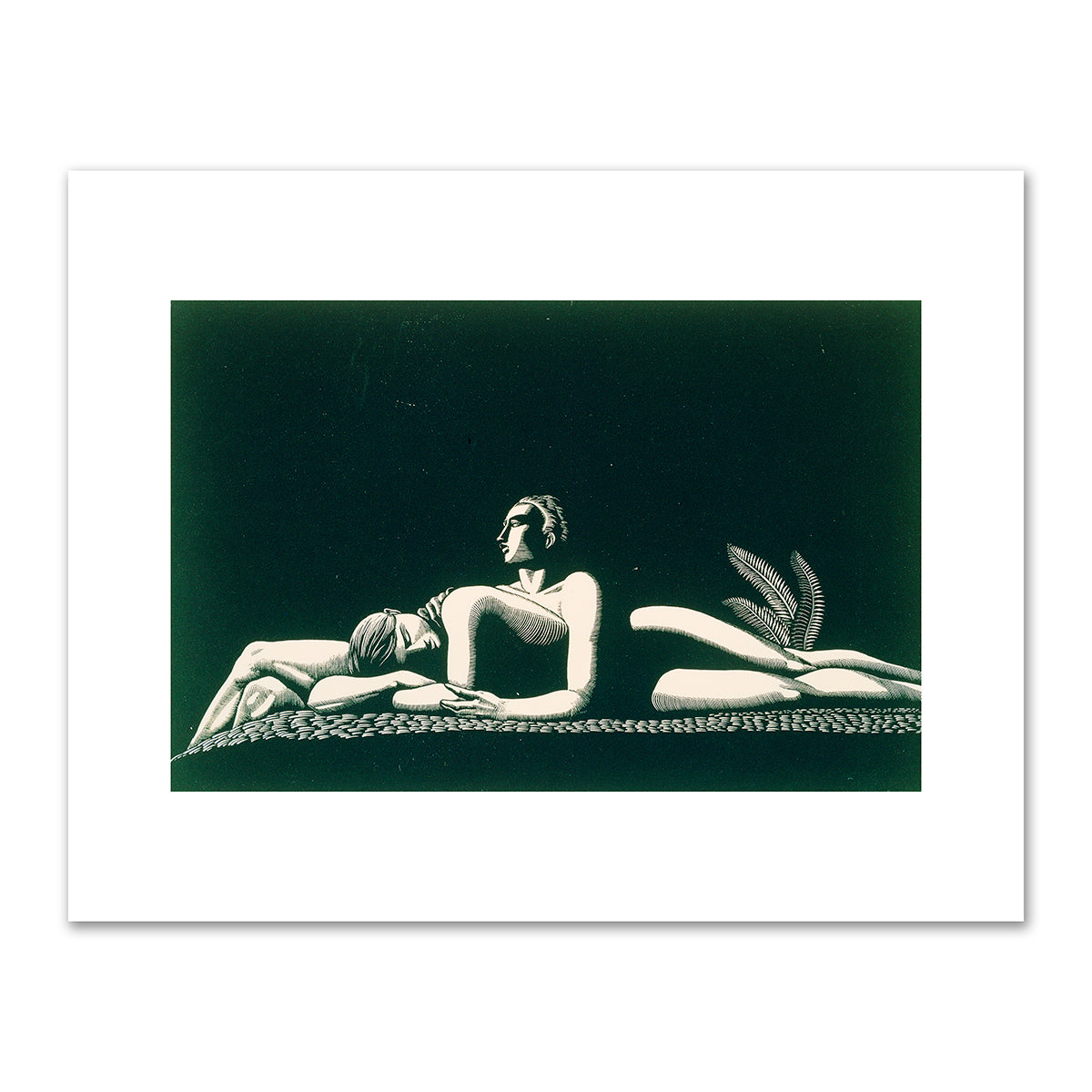 The Lovers by Rockwell Kent