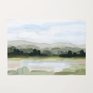 "The Trail Ends" Art Print