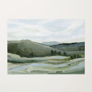 "Through the Trees" Art Print