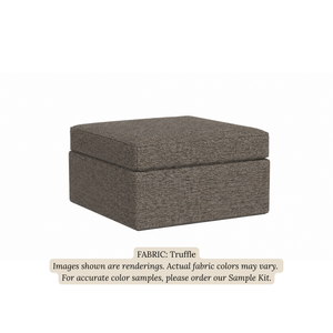 Storage Ottoman with Serving Tray