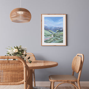 "Vail Valley" Art Print