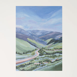 "Vail Valley" Art Print
