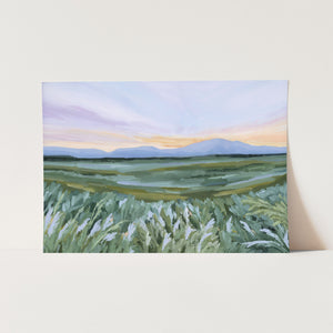 "Walk With Me" Art Print