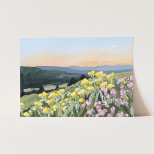 "Wasatch Wildflowers" Art Print