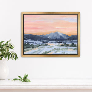 "Watching Sunsets" Art Print