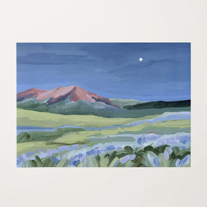 "When the Moon Shines I" Art Print