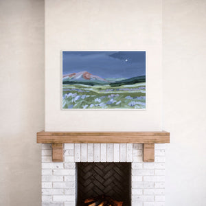 "When the Moon Shines II" Art Print