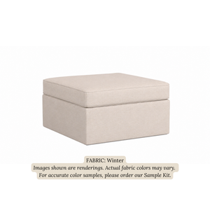 Storage Ottoman with Serving Tray