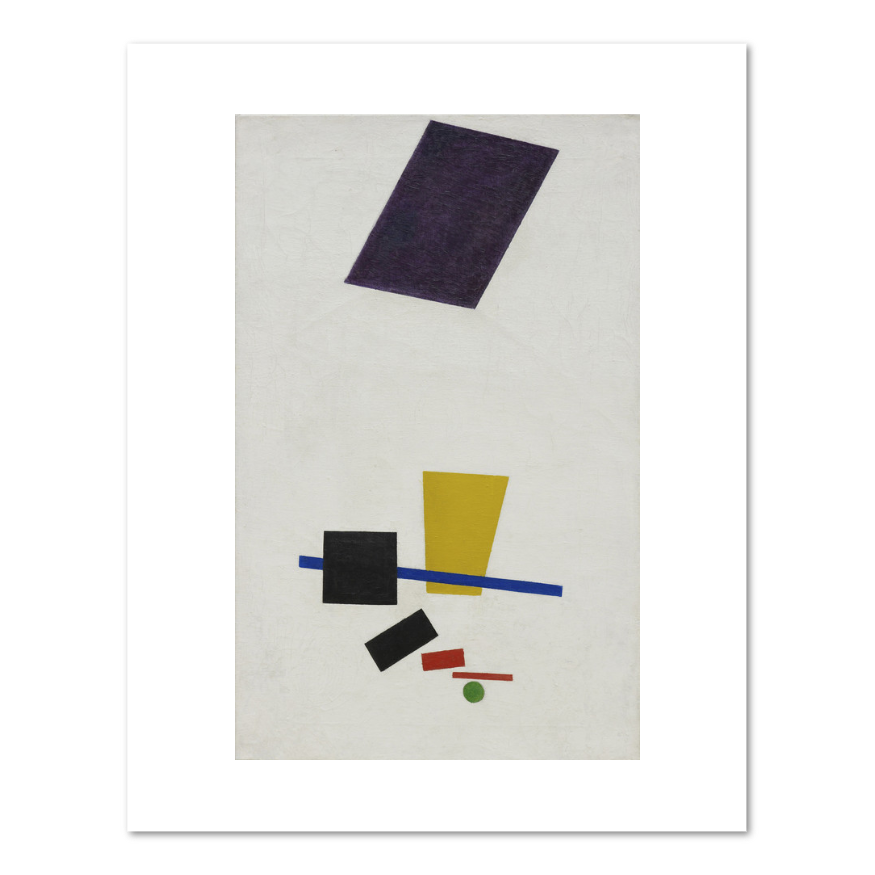 Painterly Realism of a Football Player - Color Masses in the 4th Dimension by Kazimir Malevich
