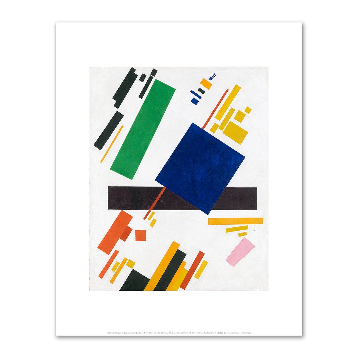 Suprematist Composition by Kazimir Malevich