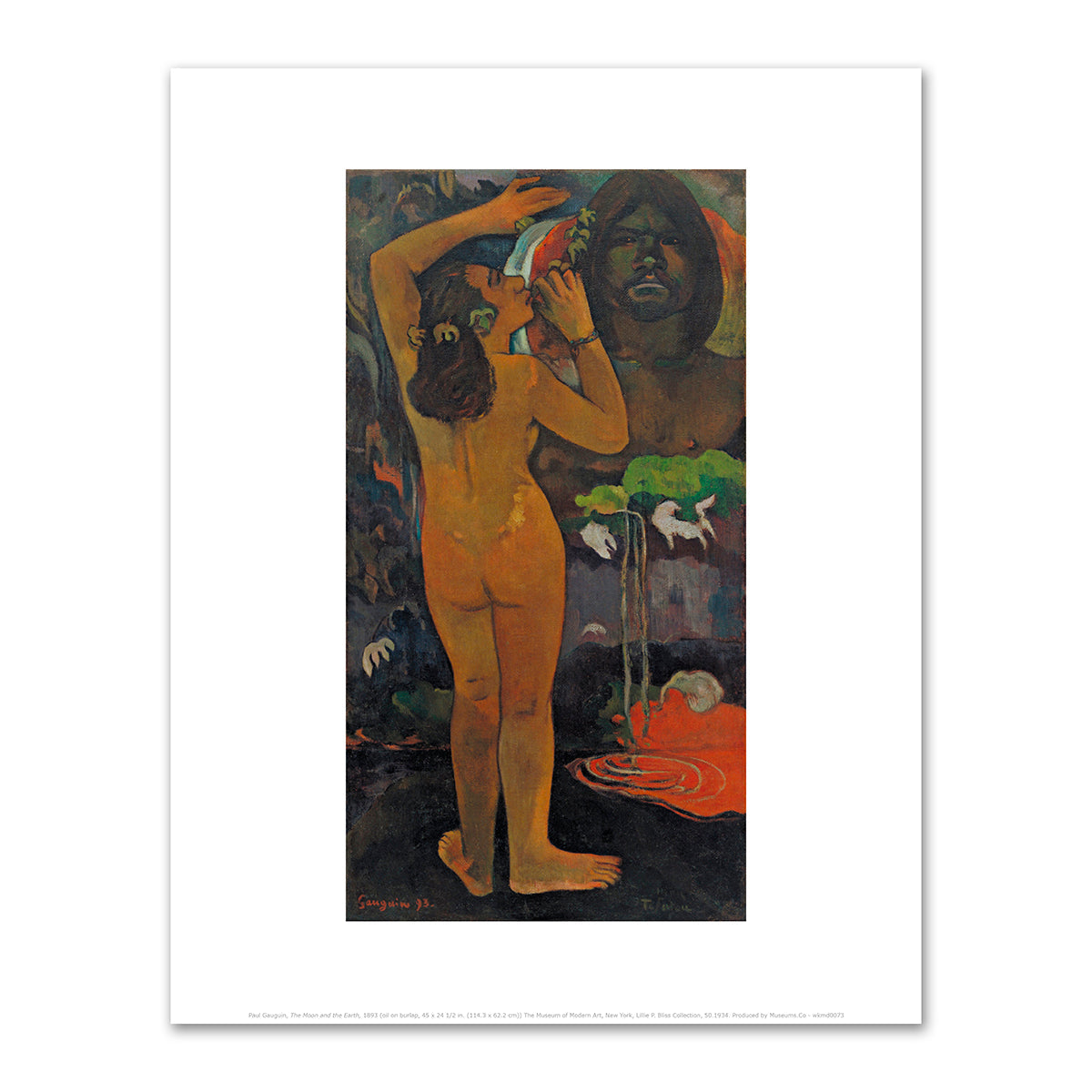 The Moon and the Earth by Paul Gauguin