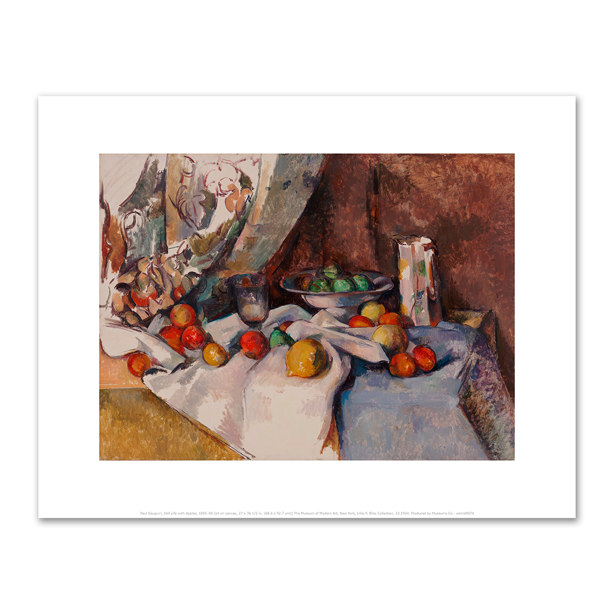 Still Life with Apples by Paul Cézanne