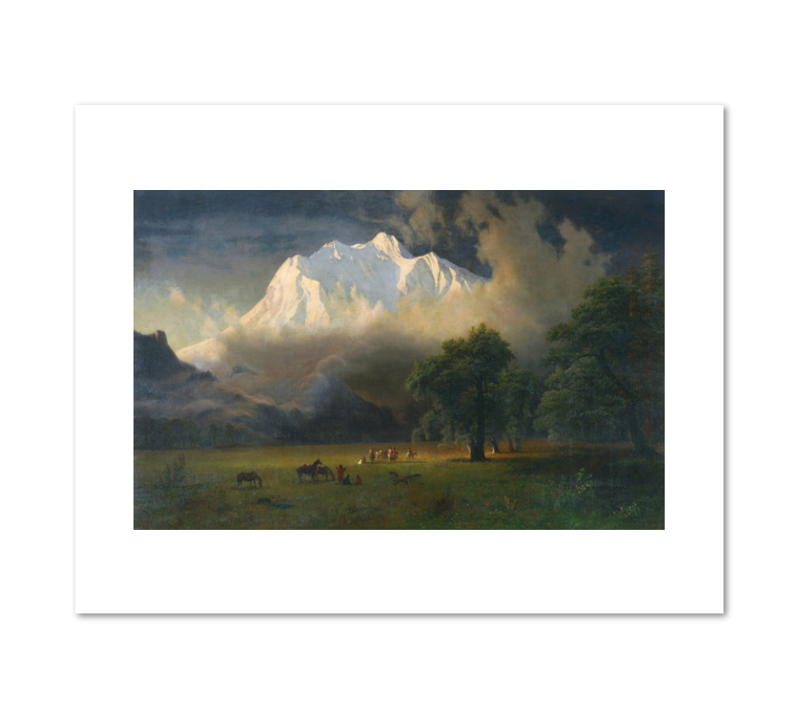 Mount Adams, Washington by Albert Bierstadt