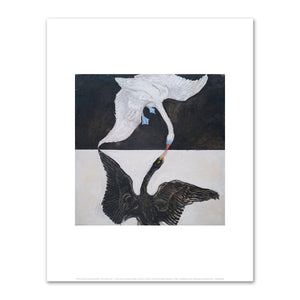 Group IX/SUW, No. 1, The Swan by Hilma af Klint