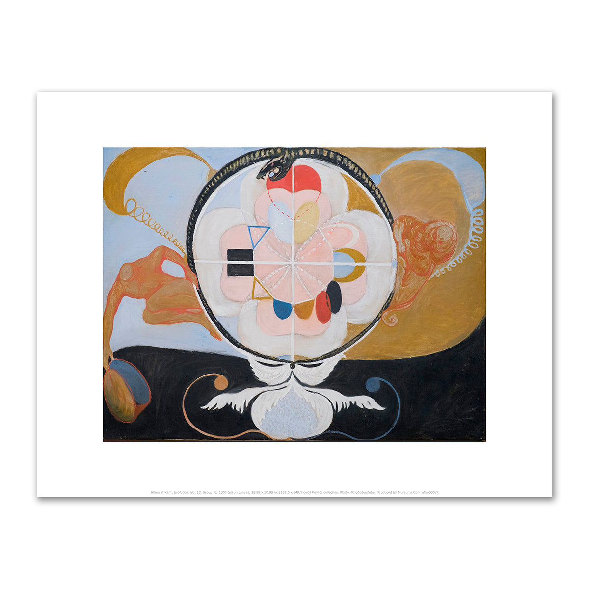 Group VI, No. 13, Evolution by Hilma af Klint