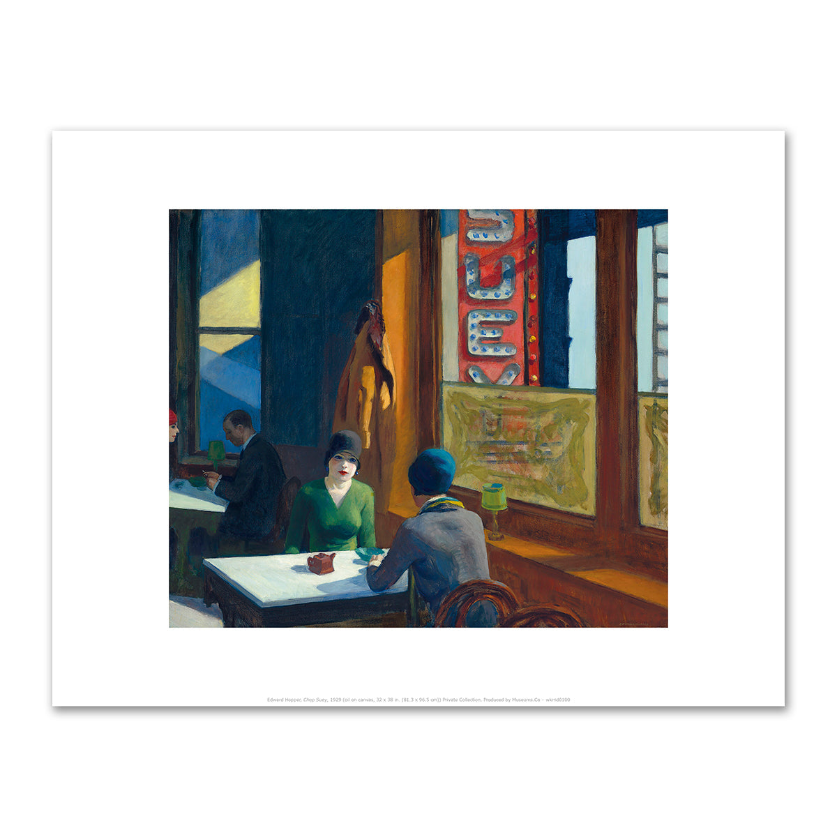 Chop Suey by Edward Hopper