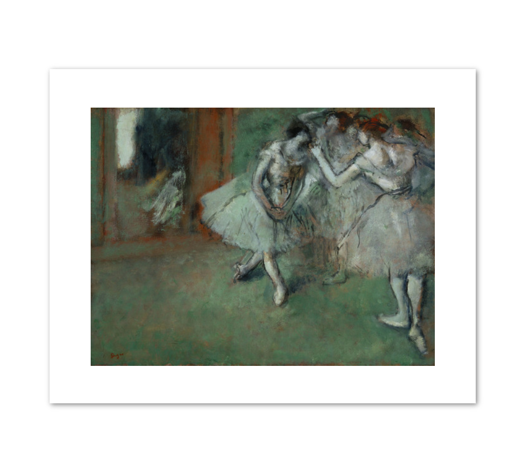 A Group of Dancers by Edgar Degas