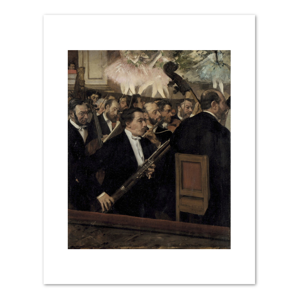 The Orchestra of the OpÃ©ra by Edgar Degas