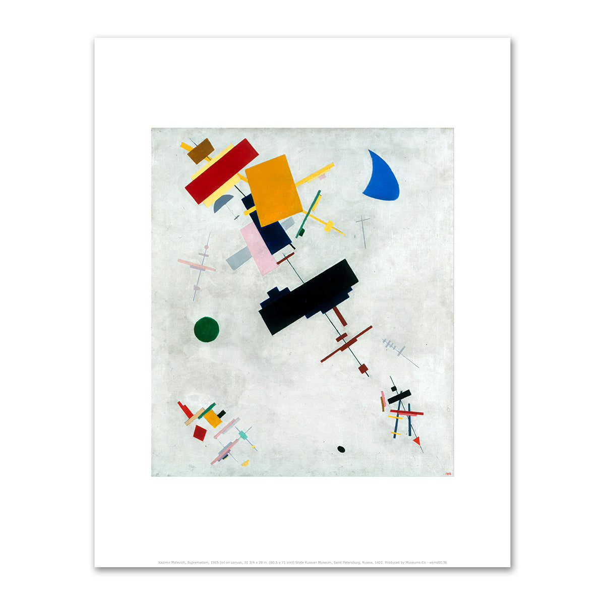 Suprematism by Kazimir Malevich