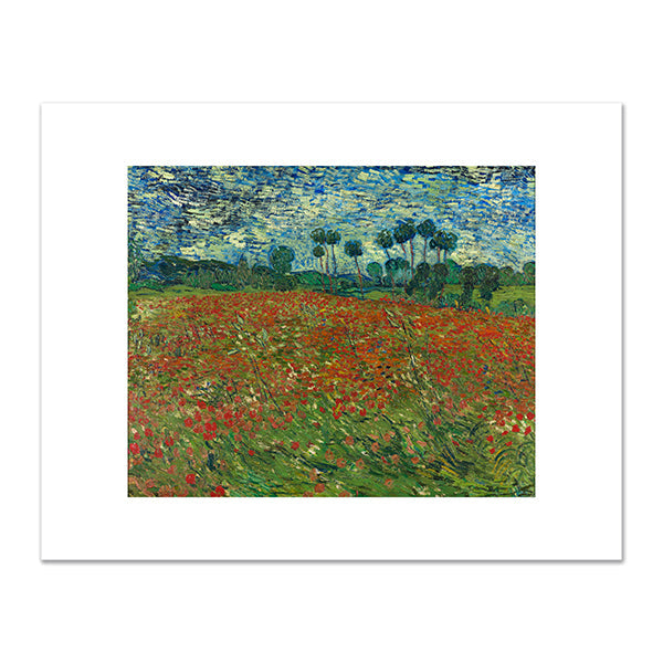 Poppy field by Vincent Van Gogh