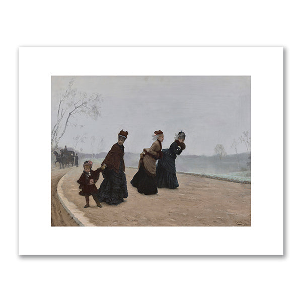So cold! by Giuseppe De Nittis