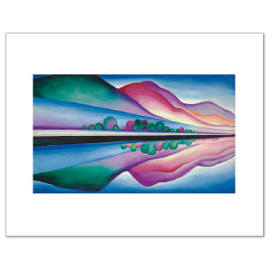 Lake George Reflection by Georgia O'Keeffe