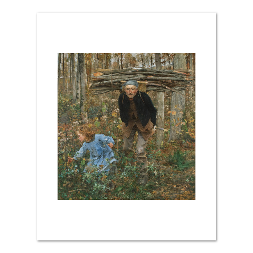 Le Père Jacques (Woodgatherer) by Jules Bastien-Lepage