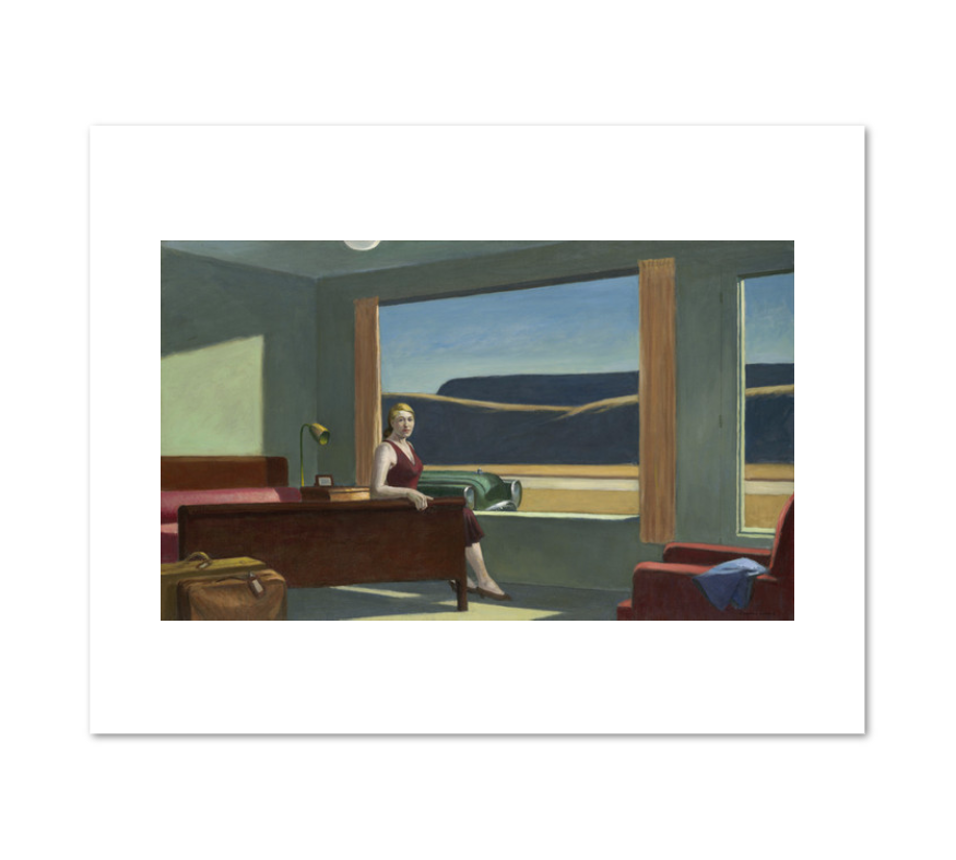 Western Motel by Edward Hopper