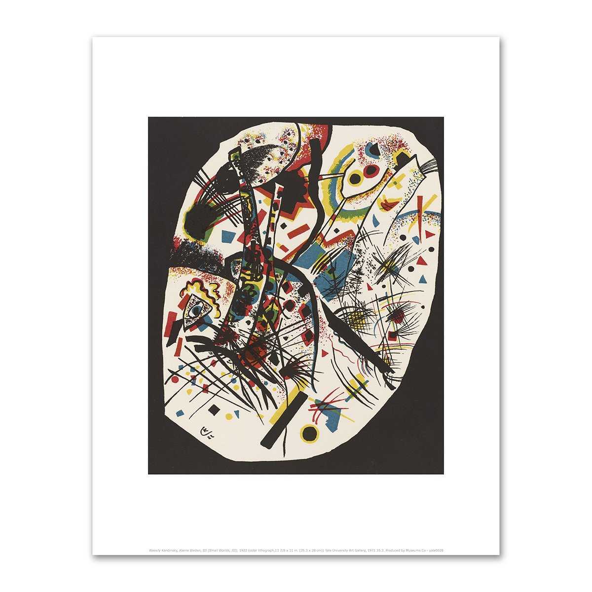 Kleine Welten, III (Small Worlds, III) by Wassily Kandinsky
