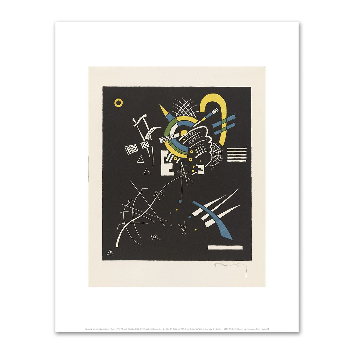 Kleine Welten, VII (Small Worlds, VII) by Wassily Kandinsky
