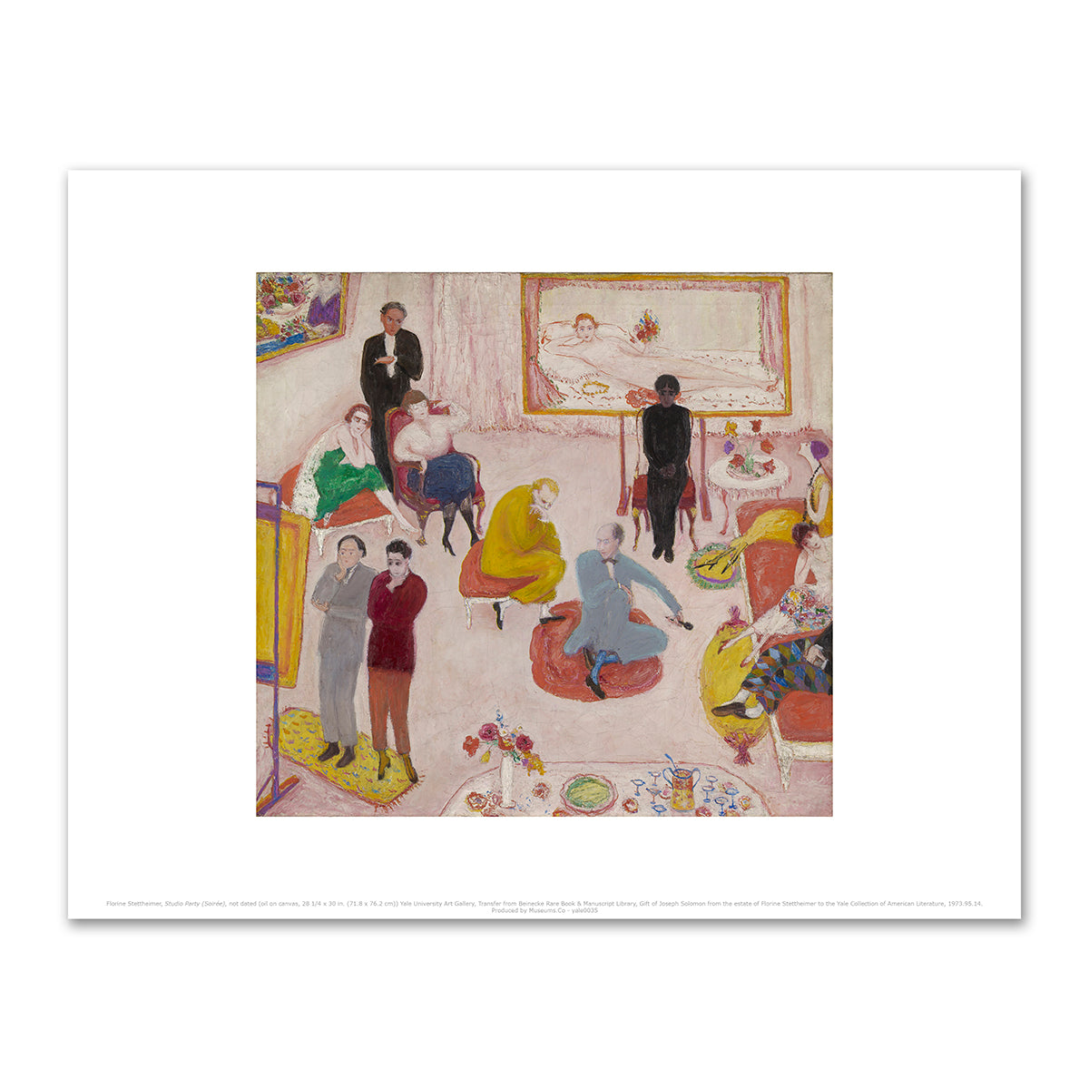Studio Party (SoirÃ©e) by Florine Stettheimer