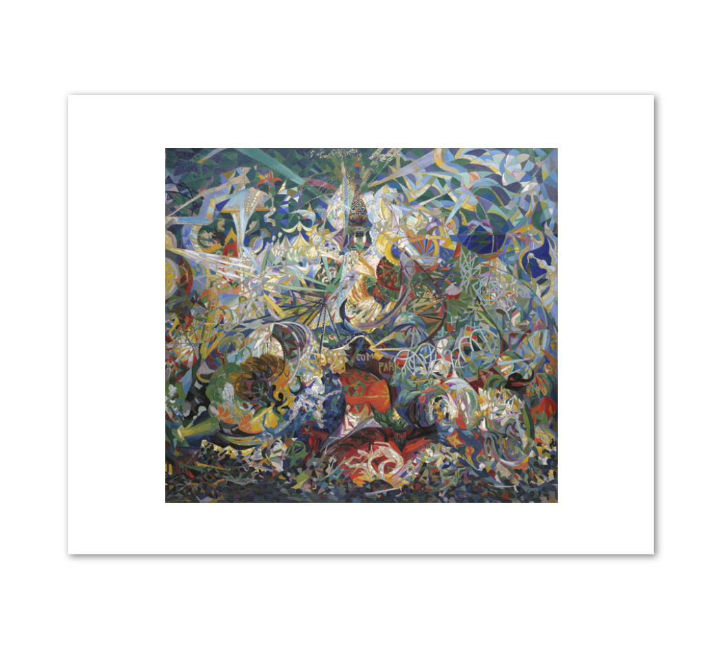 Battle of Lights, Coney Island, Mardi Gras by Joseph Stella