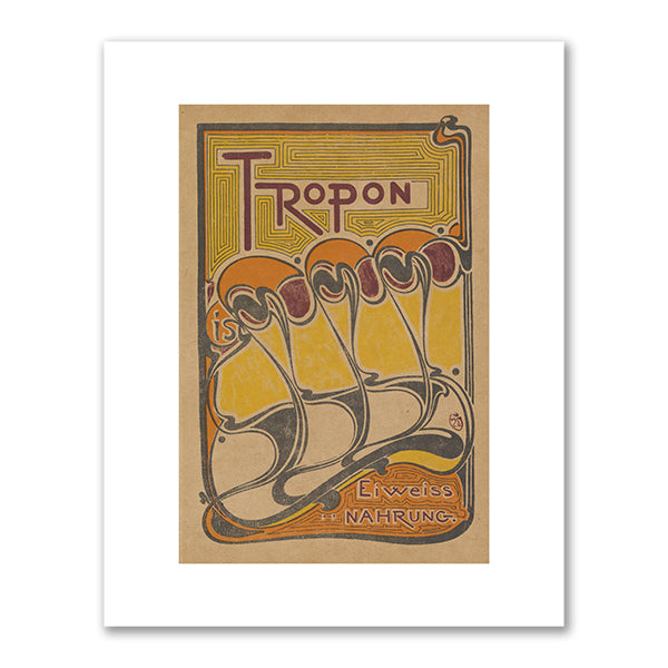 Tropon ist Eiweiss Nahrung (Tropon Is Protein Nourishment) by Henry Van de Velde