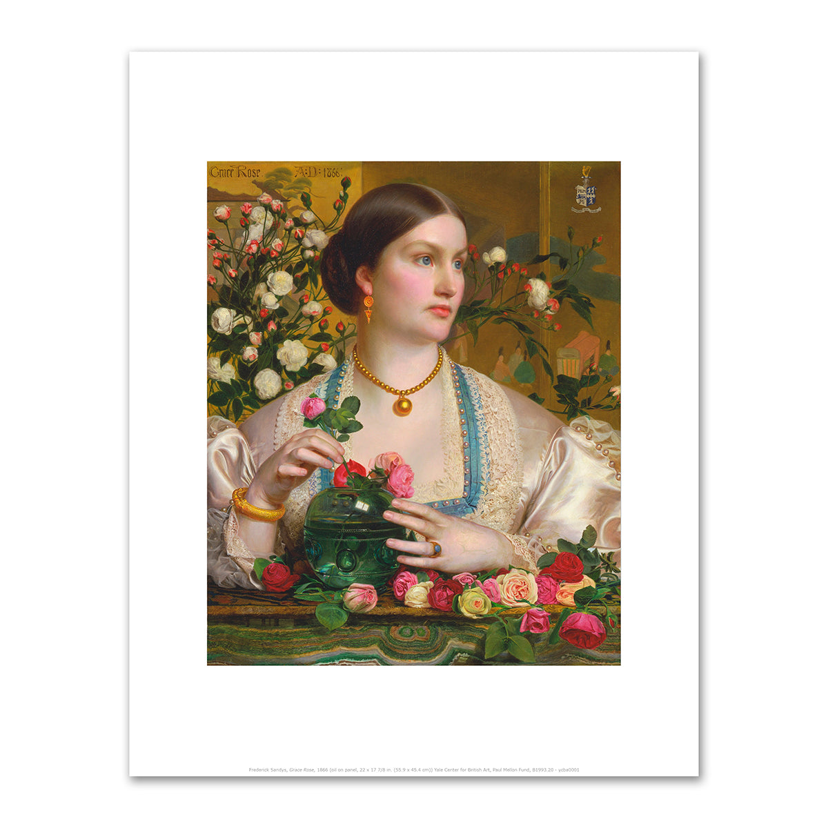 Grace Rose by Frederick Sandys