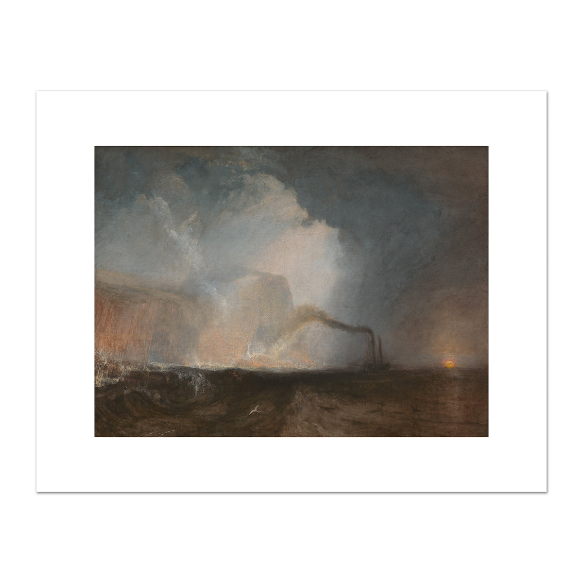 Staffa, Fingal's Cave by Joseph Mallord William Turner