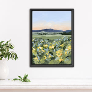 "Yellow Fields" Art Print