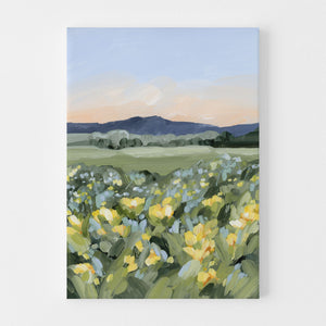 "Yellow Fields" Art Print