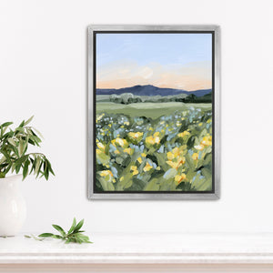 "Yellow Fields" Art Print