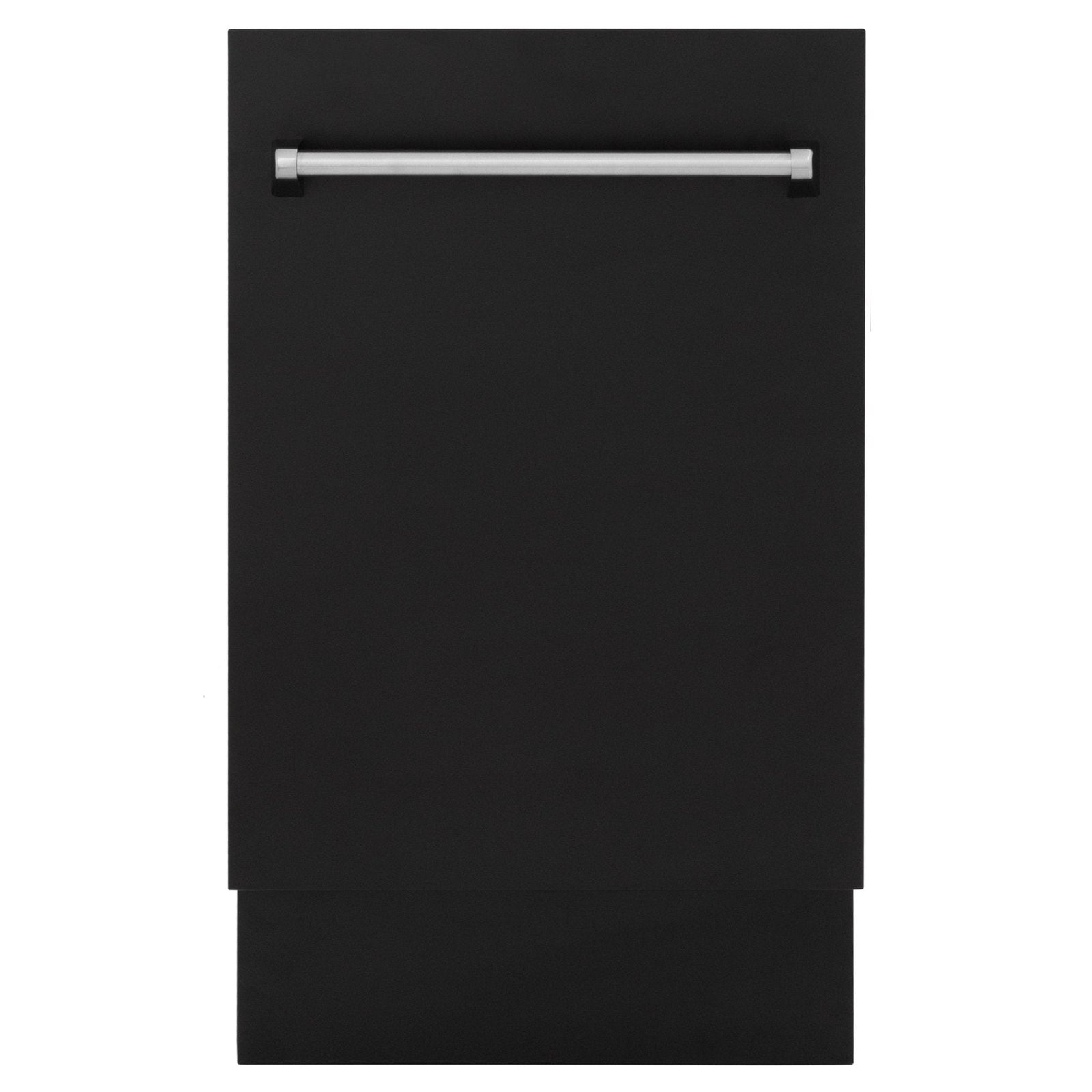 ZLINE 18" Dishwasher in Black matt panel, Stainless Tub, DWV-BLM-18