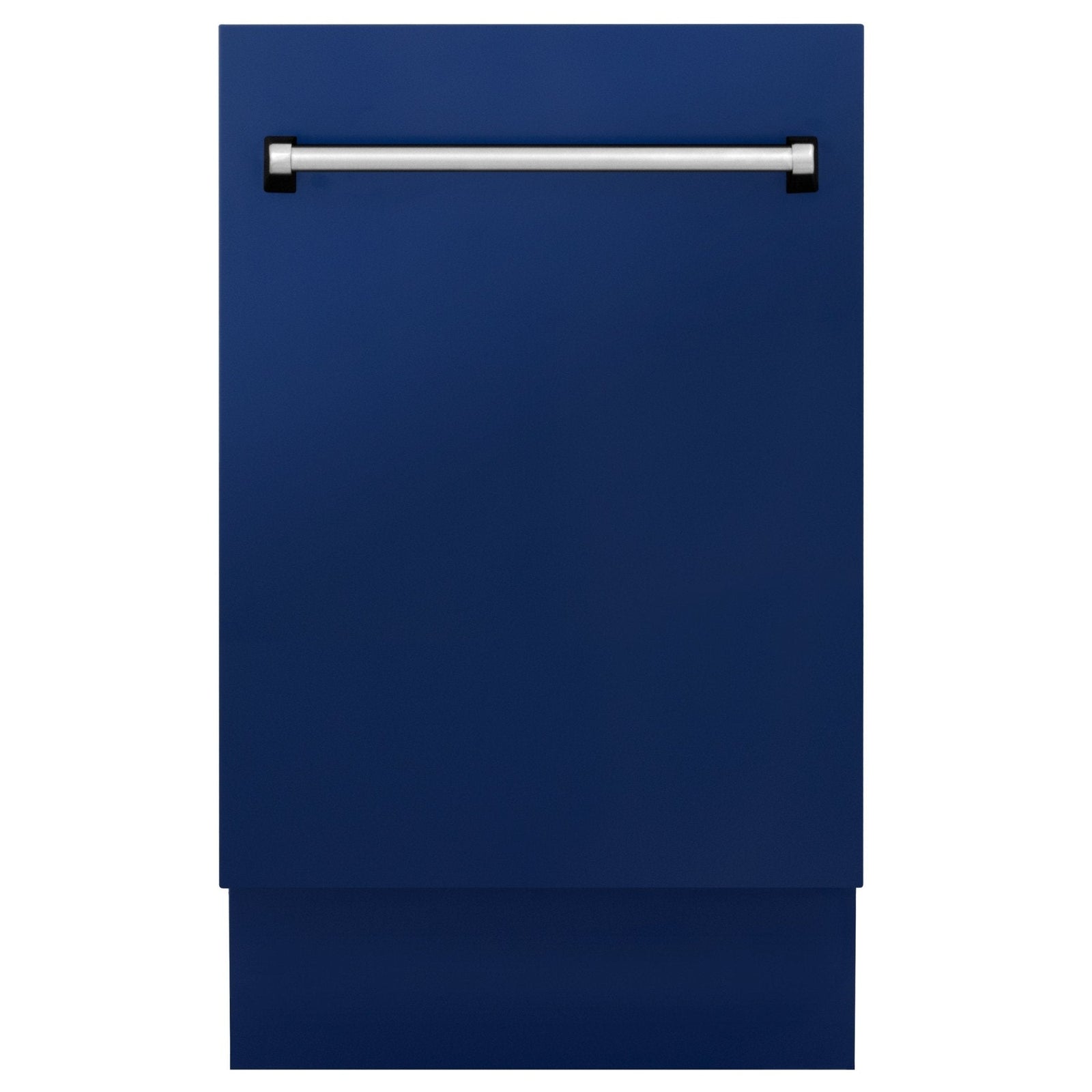 ZLINE 18" Dishwasher in Blue gloss panel, Stainless Tub, DWV-BG-18 - 18"