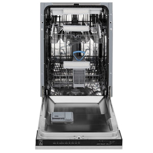 ZLINE 18" Dishwasher in Custom Panel Ready, Stainless Tub, DWV-304-18