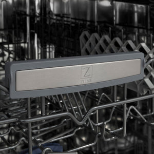 ZLINE 18" Dishwasher in Custom Panel Ready, StainlessTub, DWV-18
