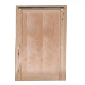 ZLINE 18" Dishwasher in Unfinished Wood with Stainless Steel Tub, DW-UF-H-18