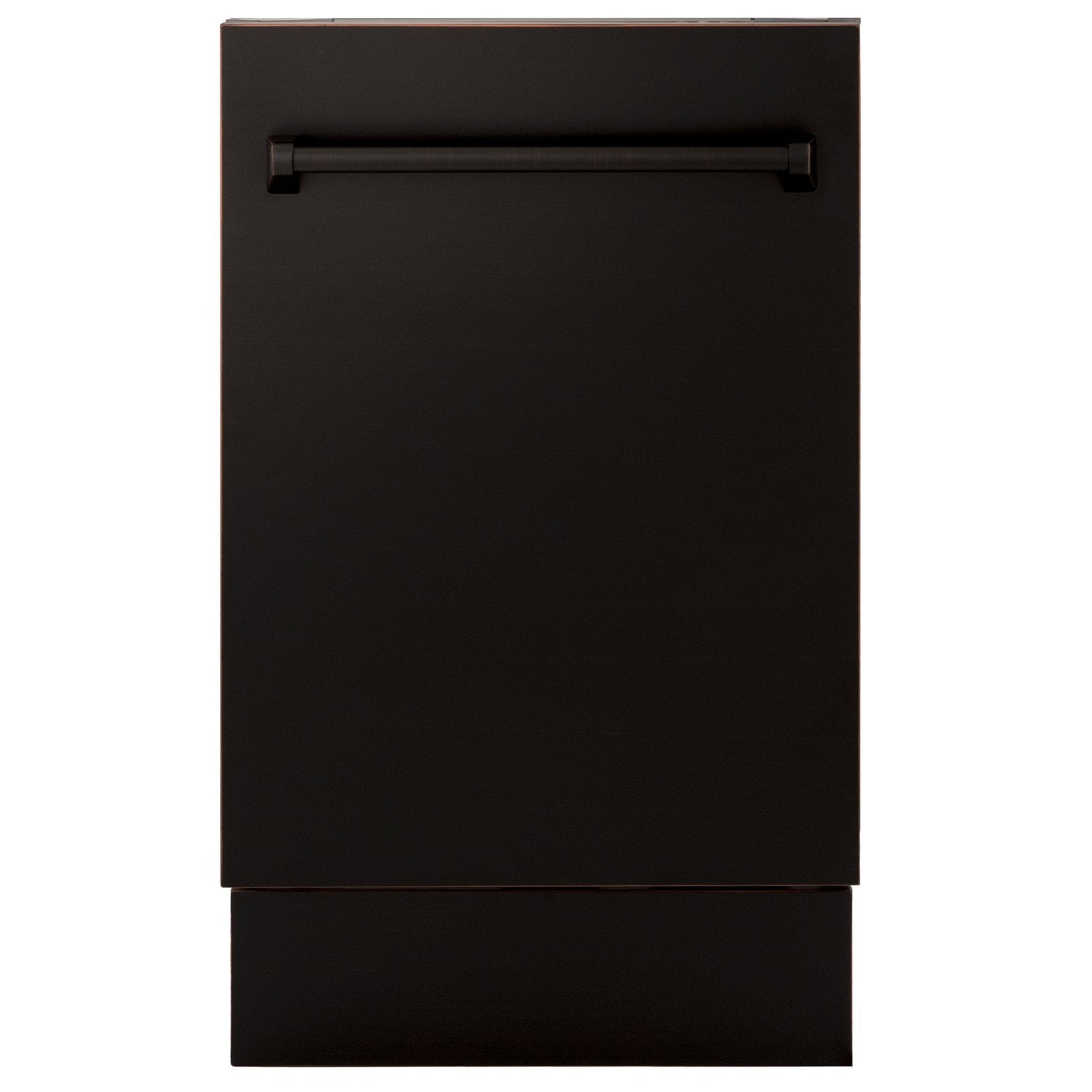 ZLINE 18" Dishwasher, Oil Rubbed Bronze panel, Stainless Tub, DWV-ORB-18
